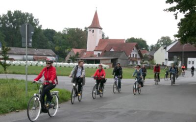 Befahrung der Routen – Simultankirchen-Radweg